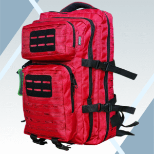 55 Litre Lazer Kesim Kırmızı Çanta