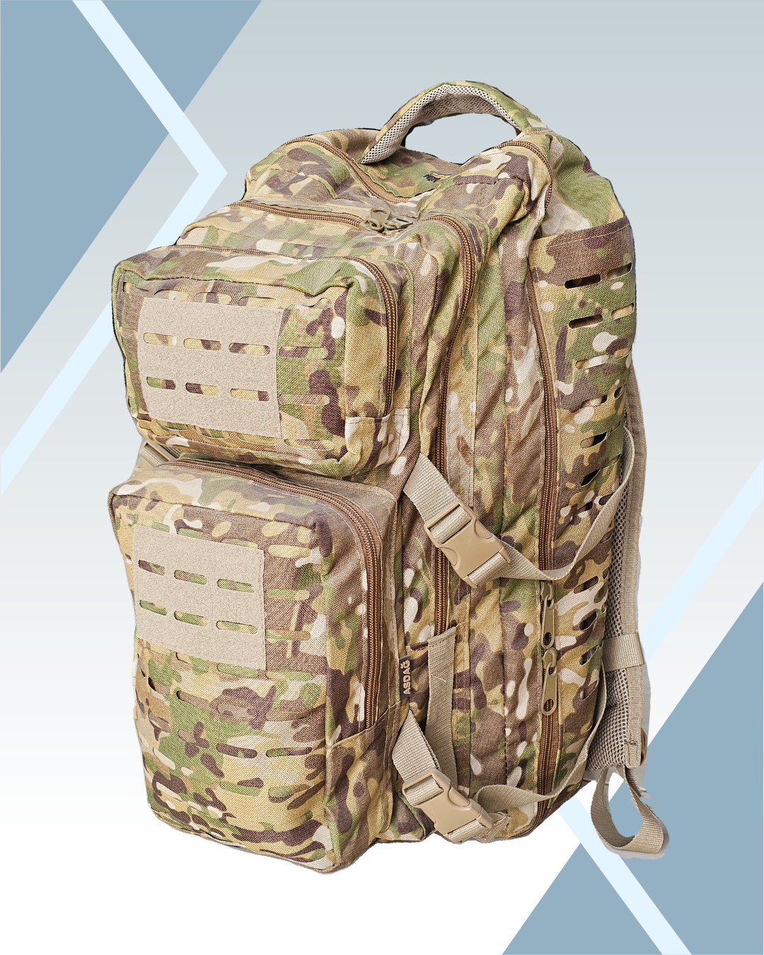 55 Litre Lazer Kesim Multicam Çanta