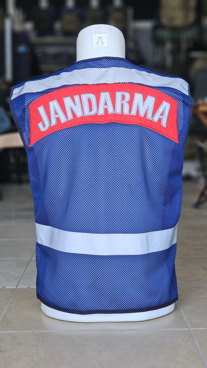 Asayiş Cepli Fileli Yelek